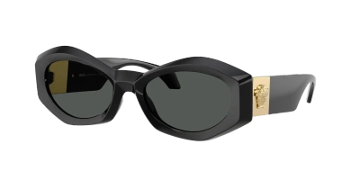 Versace Woman Sunglasses Ve4466u In Dark Grey