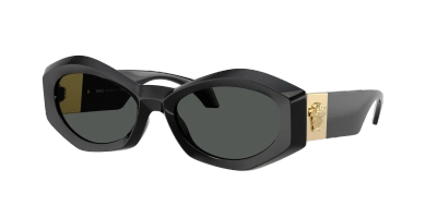 Versace Woman Sunglass Ve4466u In Dark Grey