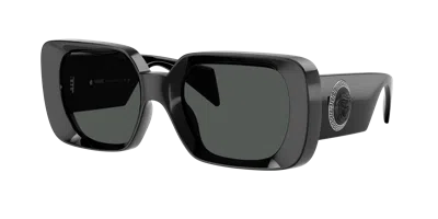 Versace Woman Sunglass Ve4473u In Black