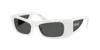 Versace Full Frame Sunglasses In White