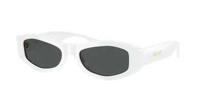 Versace Woman Sunglass Ve4487 In Dark Grey