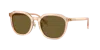 Versace Square-frame Sunglasses In Brown