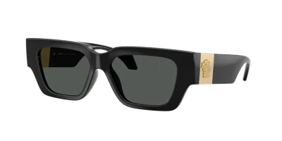 Versace Woman Sunglass Ve4497u In Black