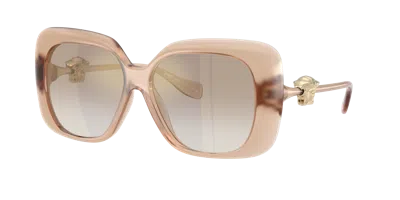 Versace Woman Sunglass Ve4499u In Brown