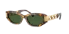 Versace Greca Lunettes De Soleil Ail-de-chat In Multi
