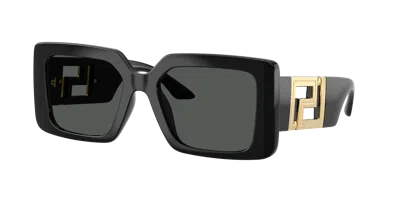 Versace Woman Sunglasses Ve4505u In Brown