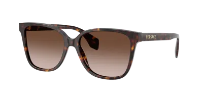 Versace Woman Sunglass Ve4523 In Brown