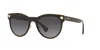 Versace Ve2198 Phantos-frame Metal Polarised Sunglasses In Light Grey Gradient Grey