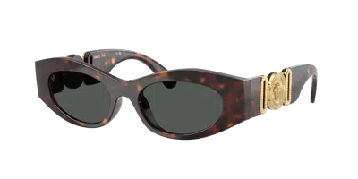 Versace Women's Sunglasses Ve4480u In Dark Grey