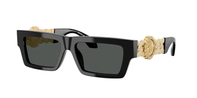 Versace Woman Sunglass Ve4484bu In Dark Grey