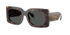 Versace Rectangular-frame Sunglasses In Brown
