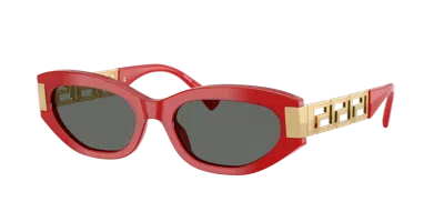 Versace Woman Sunglasses Ve4501f In Red