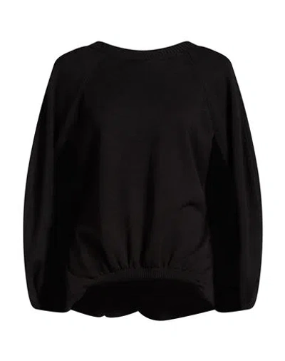 Versace Woman Sweater Black Size 10 Wool