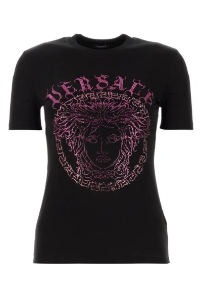 Versace Woman T-shirt In Multicolor