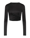 Versace Dua Lipa X  Viscose Top In Black
