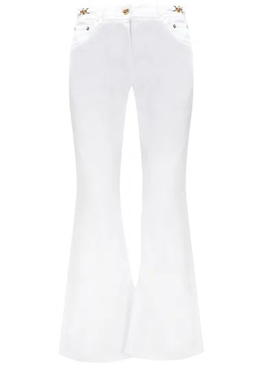 Versace Woman White Jean  1014103