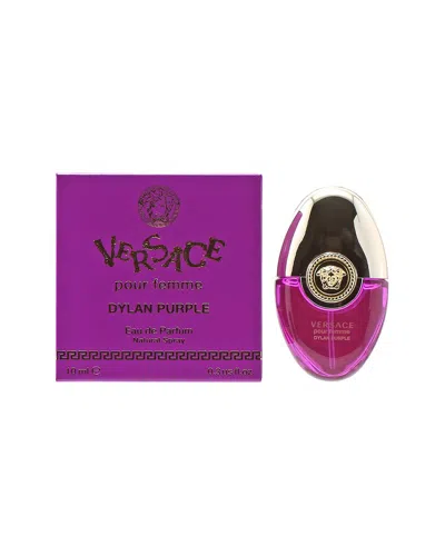 Versace Women's 0.3oz Dylan Purple Eau De Parfum In Transparent