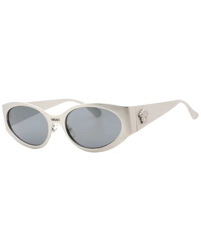 Versace Women's 0ve2263 56mm Sunglasses In Silver