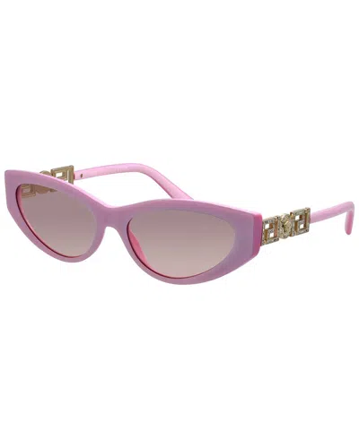 Versace Women's 0ve4470b 56mm Sunglasses In Pink