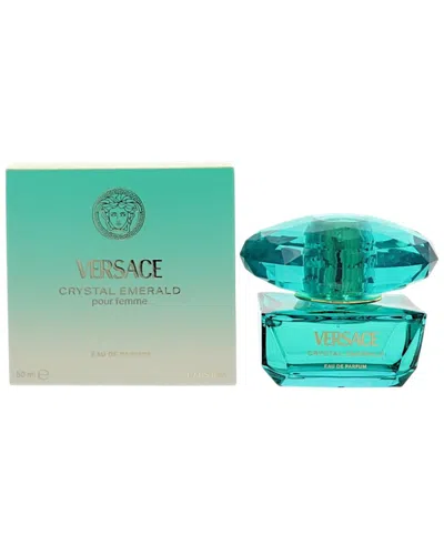 Versace Women's 1.7oz Crystal Emerald Edp In Transparent