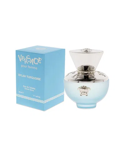 Versace Women's 1.7oz Dylan Turquoise Edt Spray In Blue