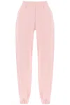 Versace 1978 Re-edition Brushed Cotton Sweatpants With Cuffs In Pink