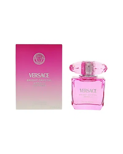 Versace Women's 1oz Bright Crystal Absolu Eau De Parfum In Transparent
