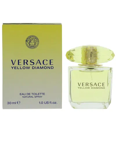 Versace Women's 1oz Yellow Diamond Edt In Transparent