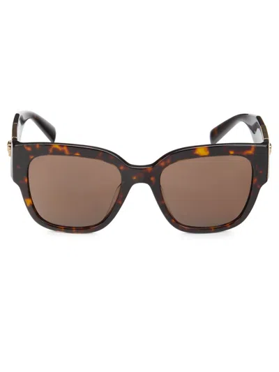 Versace Women's 24mm Square Sunglasses In Brown