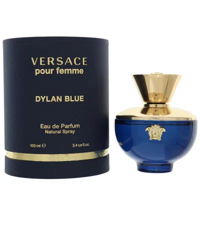 Versace Women's 3.4oz Dylan Blue Edp In Transparent