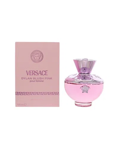 Versace Women's 3.4oz Dylan Blush Pink Eau De Parfum In Transparent