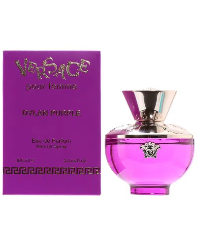 Versace Women's 3.4oz Dylan Purple Edp Spray In Transparent