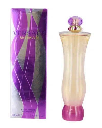 Versace Women's 3.4oz Woman Edp In Transparent