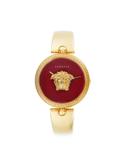 Versace Women's 39mm Stainless Steel Bracelet Watch In Gold
