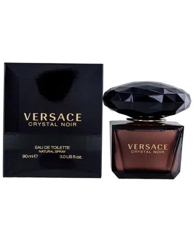 Versace Women's 3oz Crystal Noir Edt Spray In White