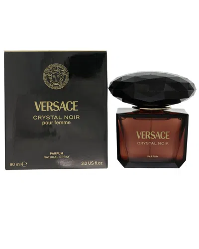 Versace Women's 3oz Crystal Noir Parfum In Transparent