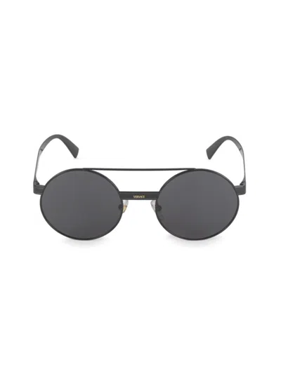 Versace Women's 52mm Round Sunglasses In Black