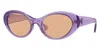 VERSACE WOMEN'S 53MM TRANSPARENT SUNGLASSES VE4455U-5353-3-53