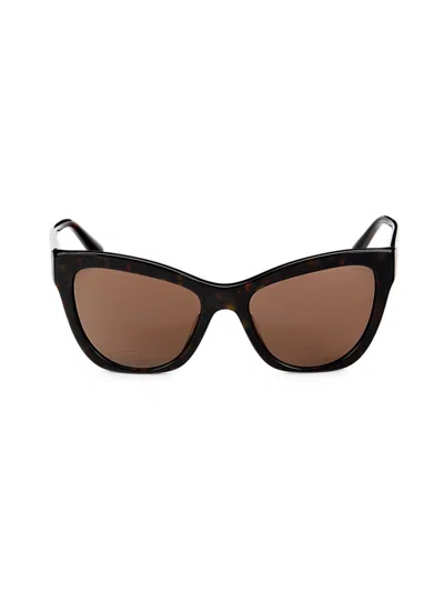 Versace Women's 54mm Cat Eye Sunglasses In Black