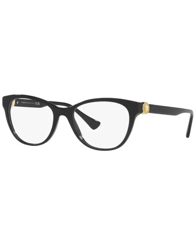 Versace Women's 55mm Optical Frames In Black