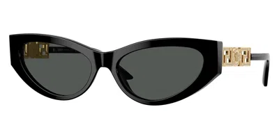 VERSACE WOMEN'S 56MM BLACK SUNGLASSES