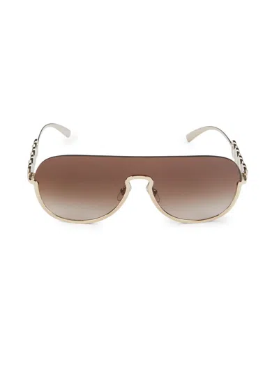 Versace Women's 59mm Shield Sunglasses In Gold