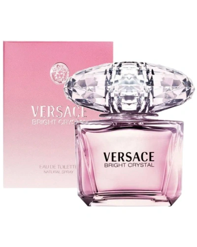 Versace Women's 6.8oz Bright Crystal Eau De Toilette Spray In White