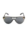 VERSACE WOMEN'S 60MM EMBELLISHED OVAL SUNGLASSES