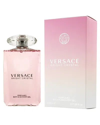 Versace Women's 6.7oz Bright Crystal Bath & Shower Gel