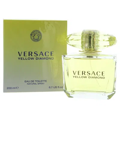Versace Women's 6.7oz Yellow Diamond Edt In Transparent