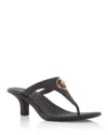 Versace Gianni Ribbon Thong Mules