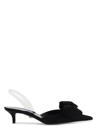 VERSACE WOMEN'S ALIA SATIN SLINGBACK PUMPS