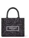 Versace Women's Athena Mini Tote Bag In Black