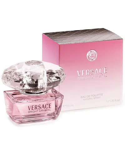 Versace Women's Bright Crystal 1.7oz Eau De Toilette Spray In Transparent